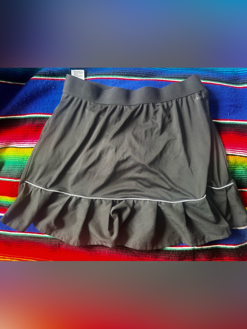 ADIDAS Tennis Mini Skort - Women’s Size Large - Picture 2 of 3